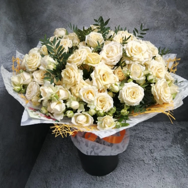 Букет Кремовая идиллия